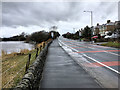 Blackburn Road (A678) at Rishton Reservoir