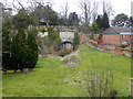 Course of old railway, Devizes