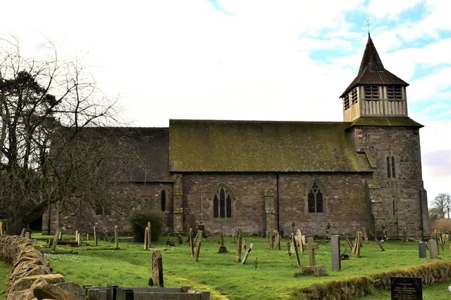 St Mary Church, Bitterley, Shropshire