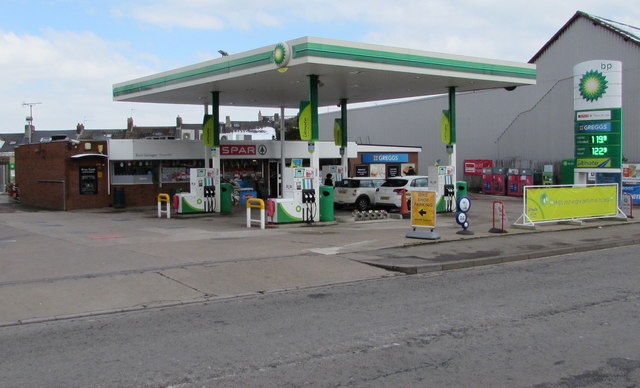 Stow Hill Service Station, Newport © Jaggery :: Geograph Britain and ...