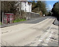 Gwscwm Road bus stop and shelter, Pembrey