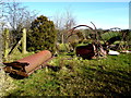 H5358 : Rusty farm machinery, Beltany by Kenneth  Allen