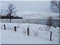 NS3778 : Carman Reservoir in snow by Lairich Rig