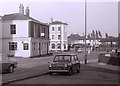 Public houses beside Altrincham Crossings