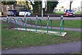 Cycle rack, The Leys, Witney, Oxon