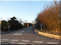 The entrance to Abridge Golf Club