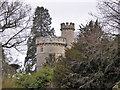 A glimpse of Devizes Castle