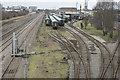 Railway sidings in Burton