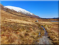 NH1321 : Path north of Loch Coulavie by John Allan