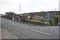 SE0640 : Bus stop at Long Lee Lane / Glen Lee Lane junction by Roger Templeman