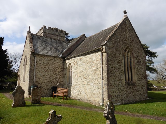 St Cuthbert's church, Widworthy © Roger Cornfoot :: Geograph Britain ...