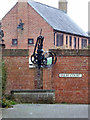 Old pump(?) in Snuff Court, Devizes