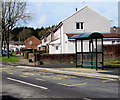 Oakfield Road bus stop and shelter, Oakfield, Cwmbran