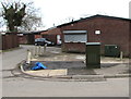 Telecoms cabinets, Green Willows, Oakfield, Cwmbran