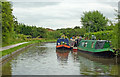 Moorings on the Coventry Canal near Nuneaton, Warwickshire