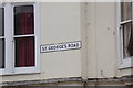 TQ3203 : St.George's Road sign by Geographer