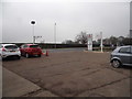 EMG Motors forecourt, Duxford