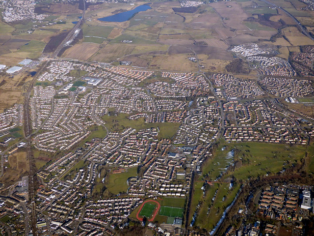 Bishopbriggs From The Air © Thomas Nugent Geograph Britain And Ireland