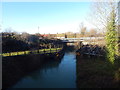 Water below Rewley Road