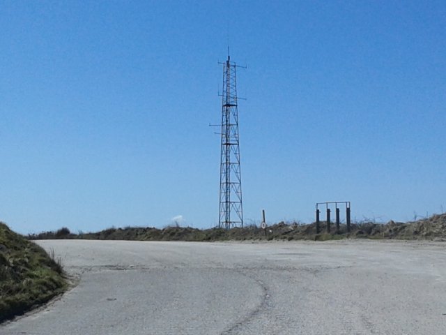 Mast for amateur radio beacons and repeater