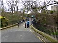 Footbridge over Church Ravine