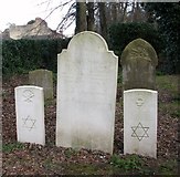 TG2008 : WW1 graves in the Jewish burial ground by Evelyn Simak