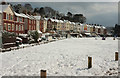 Rocket Park in the snow