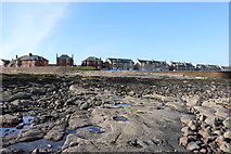 NS3130 : Rocks at South Bay, Troon by Billy McCrorie