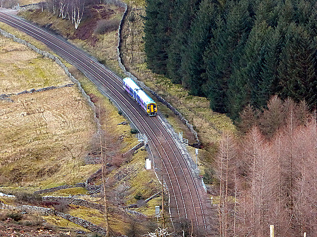 A train approaching Blea Moor Tunnel © John Lucas :: Geograph Britain ...