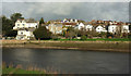 Houses across the Camel