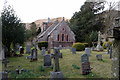 NY4322 : All Saints' churchyard, Watermillock by Philip Jeffrey
