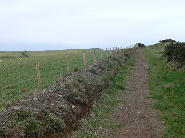 Wales Coast Path near Craig y Delyn