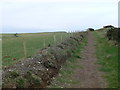SN5987 : Wales Coast Path near Craig y Delyn by Eirian Evans