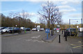 TQ4254 : Clacket Lane Services Car Park by Geographer
