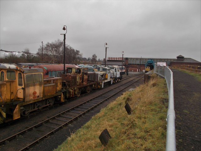 Barrow Hill Engine Shed and sidings