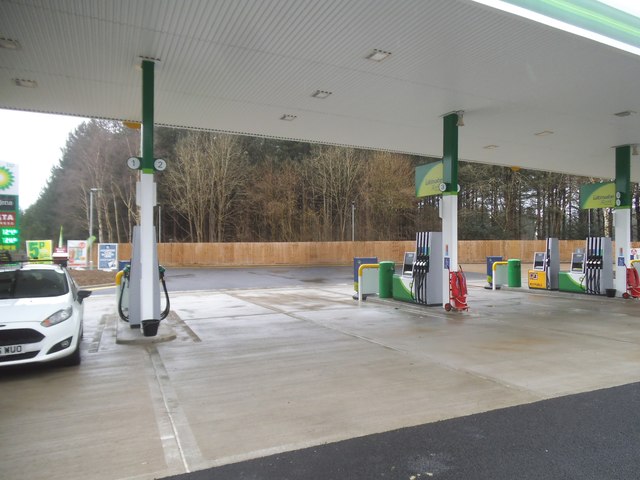 BP garage on the Thetford bypass
