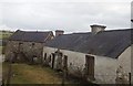 Derelict farmhouse on the B8 west of Hilltown