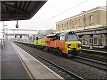 SU1485 : Engineers' train at Swindon by Gareth James
