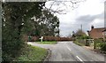 Road Junction beside Laurel Cottage