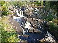 NH4458 : The Falls of Rogie in low water by Andy Waddington