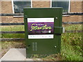 BT Green Cabinet outside Lydbrook Telephone Exchange