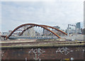 SJ8297 : The Irwell bridge from the south-west by Stephen Craven