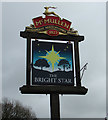 The Bright Star Public House sign