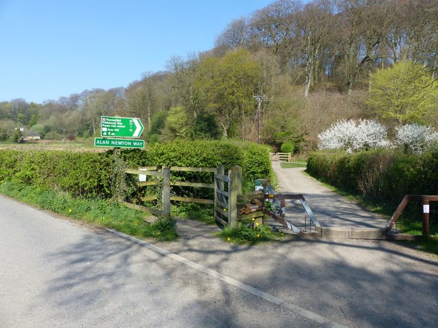 Path from Vale Road