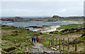 NM2622 : Climbing up from Iona's west coast by Andy Waddington