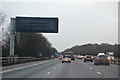 SU4673 : West Berkshire : M4 Motorway by Lewis Clarke