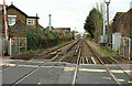 Railway approaching Datchet Station