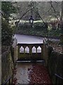 Churchyard gates and overthrow at Avon Dassett