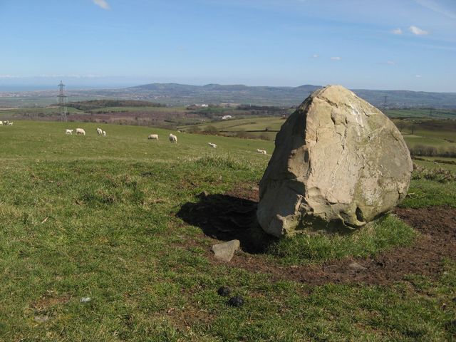 Erratic boulder, Moelfre Isaf