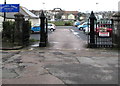 SX8960 : Entrance to Paignton Torbay Lawn Bowling Club, Paignton by Jaggery